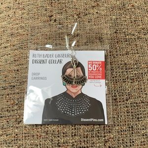 Ruth Bader Ginsberg Earings